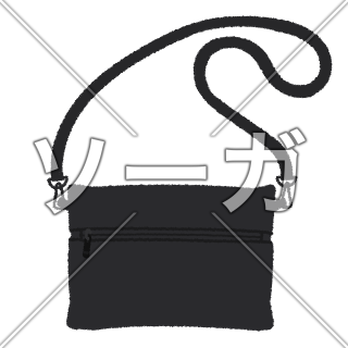 サコッシュのイラスト