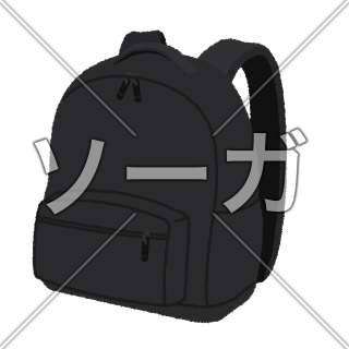 リュック(バックパック)のイラスト
