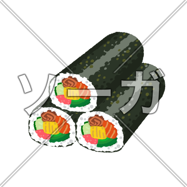 恵方巻のイラスト