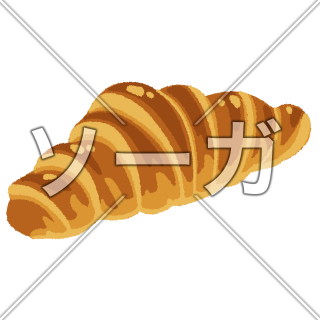 クロワッサンのイラスト
