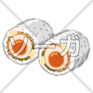 飯糰(ファントァン)のイラスト