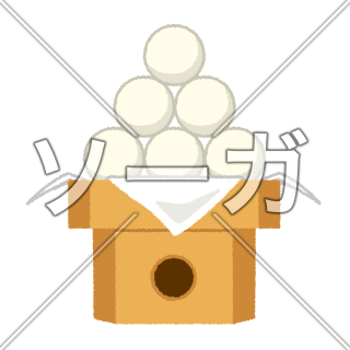 月見団子のイラスト