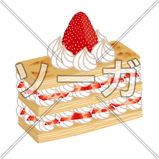 ミルフィーユのイラスト