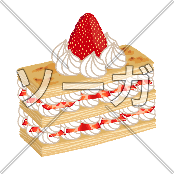 ミルフィーユのイラスト