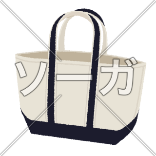トートバッグのイラスト