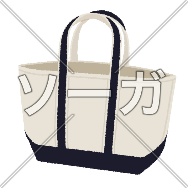 トートバッグのイラスト